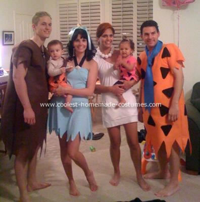 Family Halloween Costumes on Coolest Flintstones And Rubbles Halloween Costume 16 21313236 Jpg