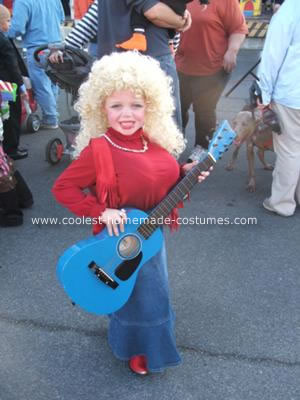 Pregnant Halloween Costumes on Coolest Homemade Dolly Parton Costume