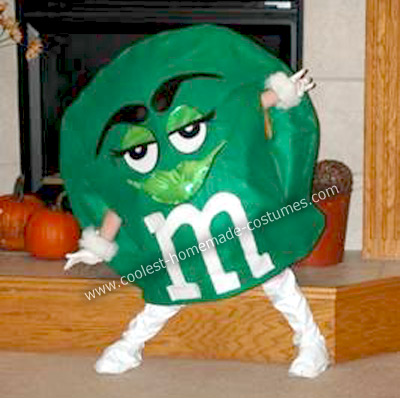  Baby Costume on Coolest Homemade Green M M Costume 4