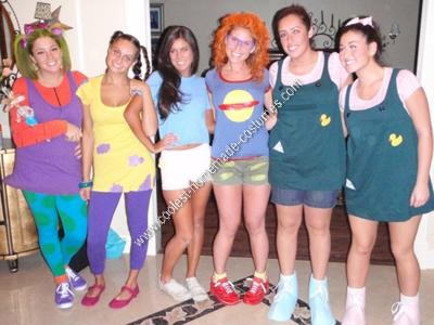 Adult Couples Halloween Costumes on Coolest Homemade Rugrats Group Halloween Costume Idea 3
