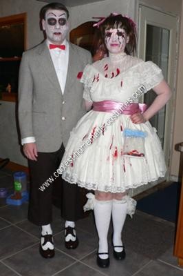 Pregnant Halloween Costumes on Coolest Homemade Scary Doll Costumes