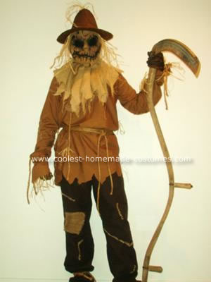 Boys Halloween Costumes on Coolest Homemade Scary Scarecrow Halloween Costume 21