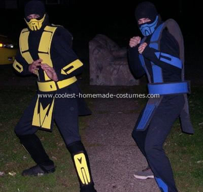 mortal kombat scorpion drawings. Mortal Combat Homemade Costume