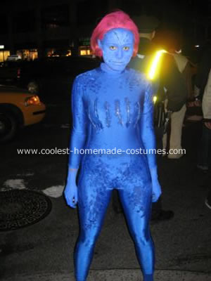 Coolest Mystique Halloween Costume 3 by Crystal New York X Men Halloween 