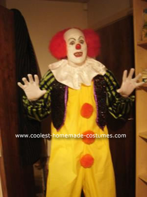 Clown Halloween Costumes on Coolest Pennywise The Clown Costume 2