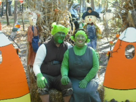 Shrek and Fiona Costumes