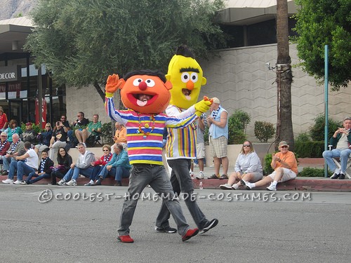 With the passing of New York\'s Gay Marriage, we thought Bert and Ernie should get married. I found foam padding at a local thrift store for only $