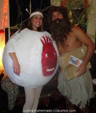 Coolest Adult Cast Away Couple Costume