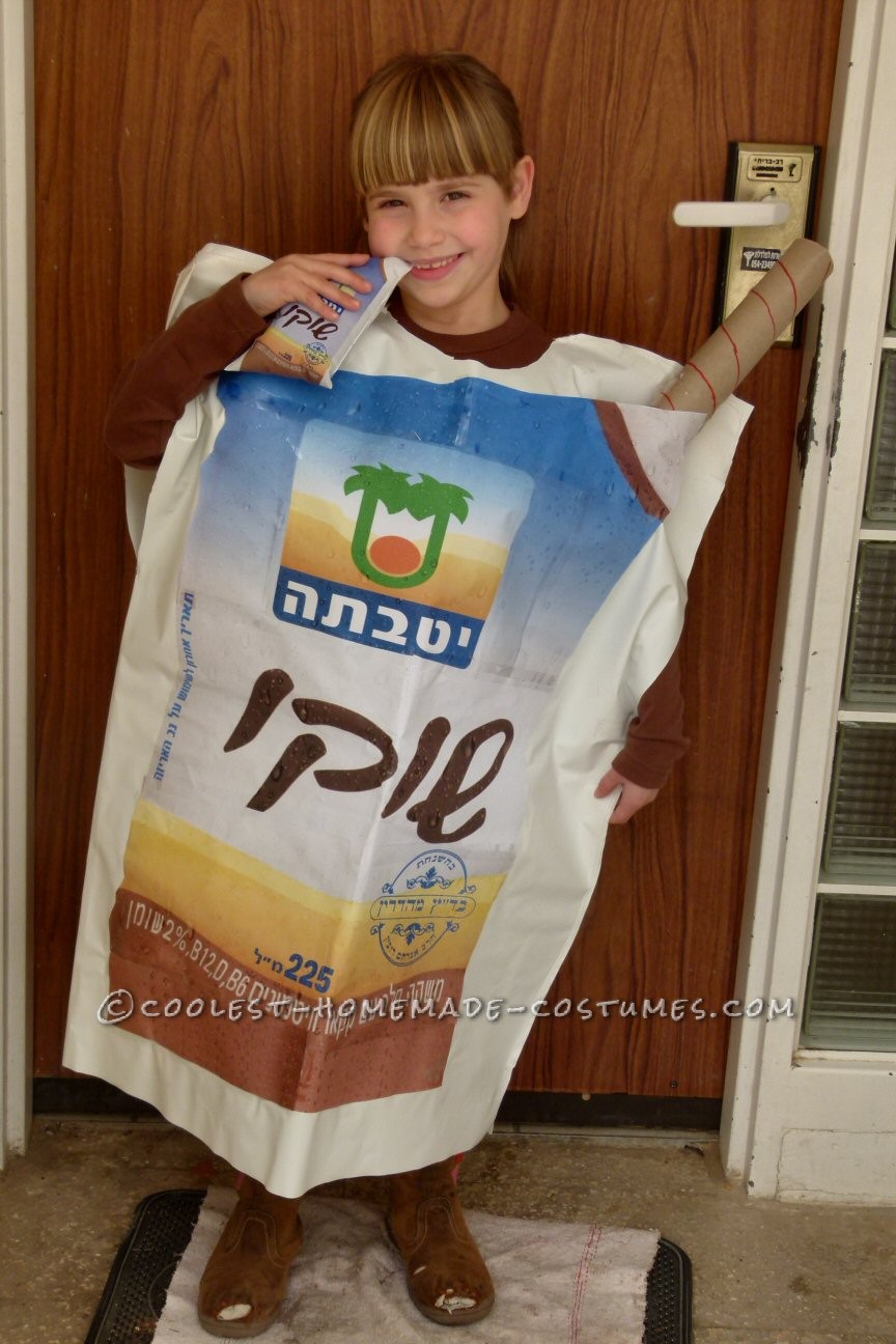 In Israel, a favorite kid’s snack is chocolate milk in a bag. They tear off the corner with their teeth and drink.  I don’t think th