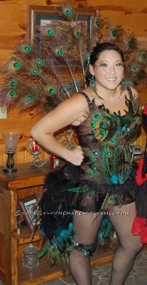 My Homemade Peacock Costume!!This is my pride and joy!!! I even won a costume contest at a casino for it!! and I LOVED making it. I made the follow