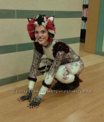 This costume was made for a Pet Palooza event at the library I work at. It took about 4 weeks to completely finish.
I sewed the bodysuit and hand pa