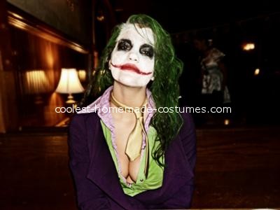 Coolest Female Joker Homemade Costume