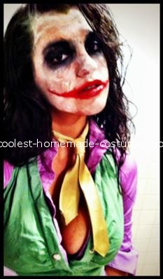 No jacket - Female Joker Costume