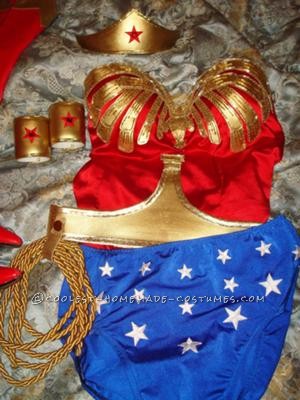 I've always wanted to be Wonder Woman for Halloween. I told myself if I could get to my goal weight which would mean loosing 80lbs, I could be Won