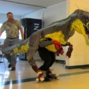 Last year I decided to build a velociraptor from Jurassic Park. I wanted it to be life-sized (in the movie it\'s 12 and a half feet long); it would