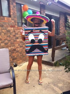 I had a Mexican themed party for my 30th birthday this year. I figured there would be lots of ponchos & sombreros so I wanted to wear something r