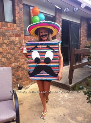 I had a Mexican themed party for my 30th birthday this year. I figured there would be lots of ponchos & sombreros so I wanted to wear something r