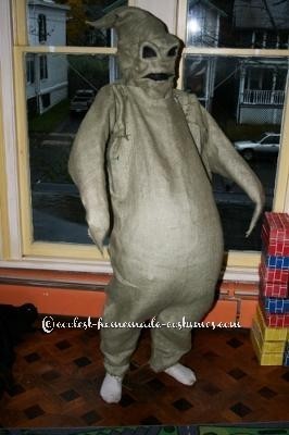 Awesome Homemade Oogie Boogie Costume