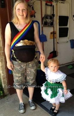 Coolest Pot of Gold Maternity Halloween Costumes