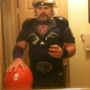 iv\'e always been a big fan of this movie so this year i decided to go all out and make my own white goodman costume.  i used lacrosse shoulde