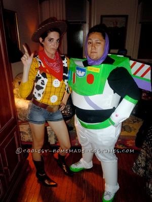 buzz and woody couple costumes