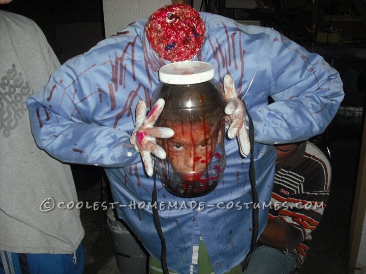 Coolest Head in a Jar Costume