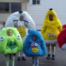 These Anrgy Birds costumes took hours and hours to make, but so worth it! It all started when my son, age 5, became obsessed with the Angry Birds gam