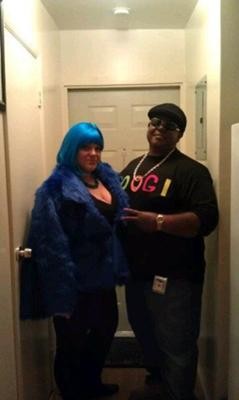 Notorious B.I.G and Lil Kim Couple Costume