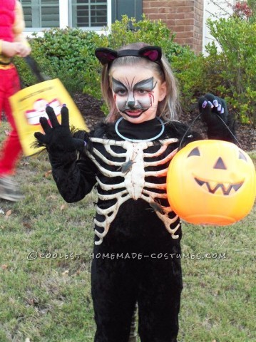 When I asked my 5 year old daughter what she wanted to be for Halloween, she responded: a cat. I thought, simple enough. But then she continued, &ldq