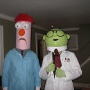 My friend and I randomly decided to do this costume one year for Halloween. We wanted something funny, unique, and a little complicated.
Professor B