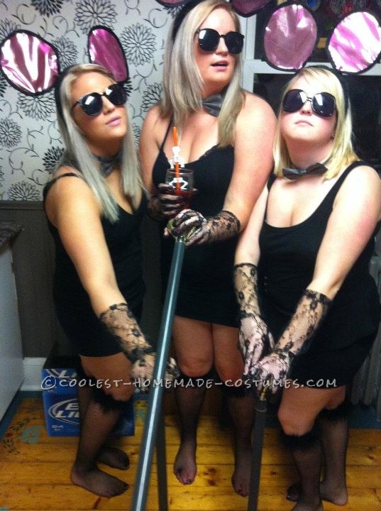 My bestfriends and I decided to be the 3 blind mice for halloween.. We collected all of the items at different stores and created these masterpeices