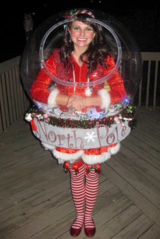 Original Snow Globe Costume (That Really Snows!)