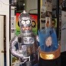 Both these costumes were made by me, but let’s face it – Bender and Lucy were made for each other. Bender was made first and is construct