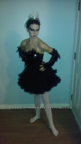 This was my costume from 2011! My friend and I love making halloween costumes every year and decided to do Black Swan last year. It was pretty easy t
