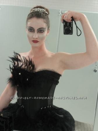 I finally won the coveted annual costume contest with my Black Swan costume! It was also accepted into a gallery art show, my very first exhibition!