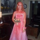 I love making my costumes every year.  I decided to go as Steven Kings Carrie.  So much fun to make.   I was so lucky to find a p