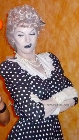I had wanted to do a Black & White Halloween character and started to look into movie and TV personalities. Since the I Love Lucy show began in 1