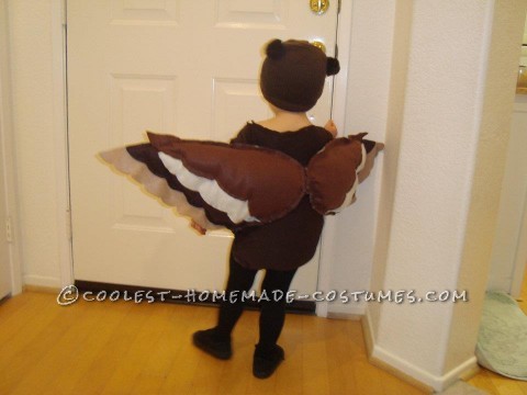 This owl costume started with one thought in mind 