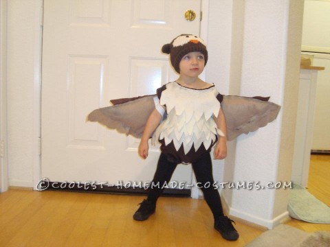 This owl costume started with one thought in mind 