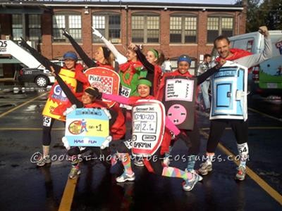 I found this 5k race called Super Hero 5k, we wanted a group costumes since we all are addicted to running I though id be great to be \" race/runni