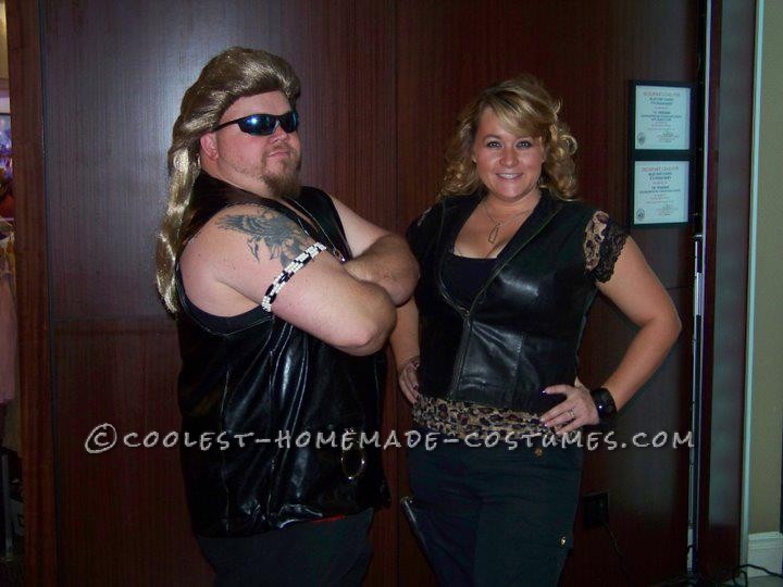 My husband and I went as Dog the Bounty Hunter and Beth last year, not because we LOVE the show, but because it's hard to find decent, wearable cost