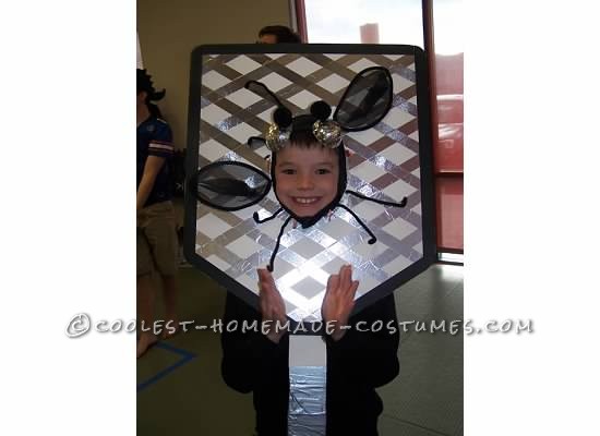 Easy Homemade Flyswatter Costume