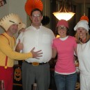 We are big Family Guy fans so when we were trying to think of a costume idea for a group Family Guy was a perfect idea!  We got the outfits for