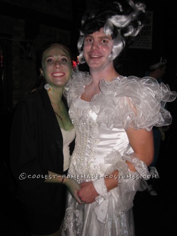 bride of frankenstein dress