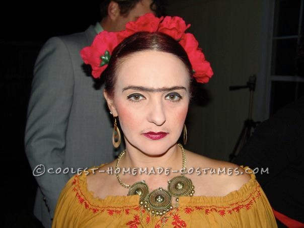 Last year, I struggled with a costume idea.  At the last minute, I came up with the idea of dressing up as Frida Kahlo because I did not want a