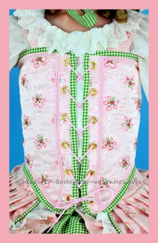 Frilly, Feminine, Little Bo Peep Costume for Tween Girl