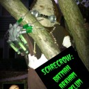 Original Glowing Scarecrow Costume from Batman Arkum Asylum