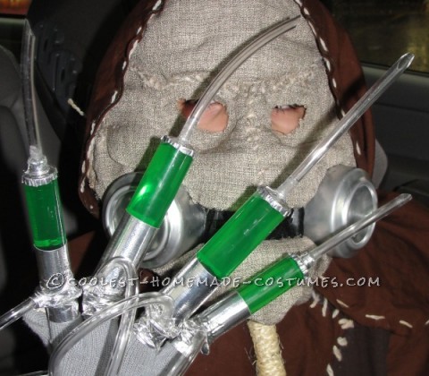 Original Glowing Scarecrow Costume from Batman Arkum Asylum