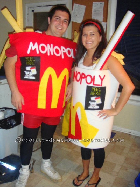 Original McDonald's Monopoly Couples Costumes