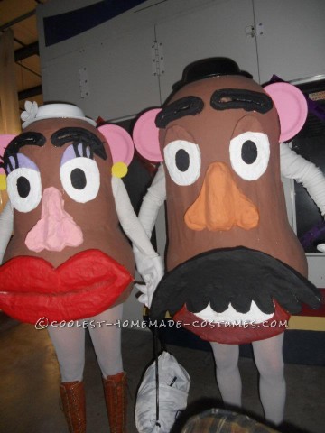mr and mrs potato head couples costume